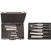 F. DICK Kochkoffer Bristol 12-tlg Messer-Set + Koffer Kochmesser + Kochwerkzeug