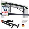 DH FitLife barra per trazioni da porta senza trapano e viti | barra per trazioni da porta | barra per trazioni da porta da appendere per l'allenamento della schiena | incluso trainer con imbragatura