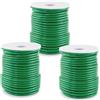 MIYUANGKJ Filo per piante gommato, 3 pezzi, 3,5 mm x 20 m, per legare piante e giardinaggio e piante rampicanti