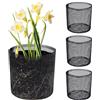 PH PandaHall 4pz Sacchetti per Piante Acquatiche Vaso per Piante da Laghetto da Giardino, Cestini per Piante da Laghetto in Rete Traspirante per La Coltivazione di Piante Acquatiche, 17.5x18.5cm