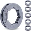 Adefol 6 Pezzi Pignone 7 Denti .325'' Passo per STIHL 017 023 025 026 028 MS 260, Husqvarna 550 XP 445 450 51 55 e Altri Modelli Motosega, Ring Pignone 325 Ruota Dentata del Cerchione