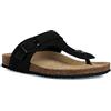 Geox D BRIONIA, Sandali Donna, Nero, 37 EU