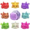 Aphmau MeeMeow Mystery Squishy Figures; Serie 4 - Dragons, Blind Box, 1 di 8 Possibili Dragon MeeMeows, Merch ufficiale Aphmau