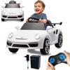 JAMARA 461873 Ride-on RUF CTR3 Club Sport 2,4 GHz Li-Power 12.6, auto elettrica per bambini dai 3 anni in su, auto elettrica per bambini, volante auto, idea regalo, luce, 2 marce, pedale acceleratore