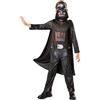 Rubie's Rubies Costume Darth Vader per bambini, tutina stampata con mantello e maschera. Ufficiale Star Wars Costume sostenibile Green Collection per Carnevale, Natale, Compleanno, Feste e Halloween