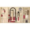 Pebaro 406 armadietto per Sega a Foglie Ecologica, 26 Pezzi, Set Completo in Armadio in Legno Senza plastica, Utensili in Acciaio, Curvo per traforo Realizzato in Germania, Fai da Te con Legno, Set