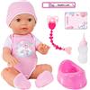 Bayer Design 94209AA Bambola interattiva Piccolina Love, fa pipì, muove la bocca, 42 cm