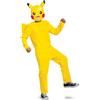 Disguise Pokémon Costume bambino Pikachu, Licenza Ufficiale Disguise, Comodo e con dettagli curati, Taglia XL 14-16