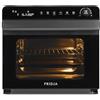 Fridja F77 Super Oven Pro 30L Forno friggitrice ad aria digitale LED premium con 18 programmi intelligenti, funzione girarrosto, potente, veloce, versatile, interno in acciaio inox, facile da pulire.