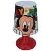 CARTOON GROUP LUCE LAMPADA MICKEY MOUSE DISNEY TOPOLINO COMODINO A BATTERIE CONFEZIONE REGALO - WD21231 Multicolor