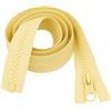 Giddy Square Giallo pallido 12 (30cm) Cerniera spessa per uso intensivo - Stile separabile, Denti forti #5, Perfetta per borse e accessori fatti a mano di Giddy Square