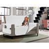 BANZAII TEXTILE INNOVATOR ONLINE Banzaii Copridivano Impermeabile 3 Posti, Salvadivano Antimacchia Trapuntato Bicolor Universale con Tasche Portaoggetti Bianco/Bianco - Seduta 170 cm