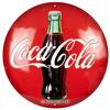 Nostalgic-Art Targa retrò, Ø 35 cm, Coca-Cola - Idee regalo per amanti della Coca-Cola, Official License Product (OLP), in metallo, design vintage
