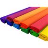 Netuno 10 rotoli di carta crespa colorata 200 x 50 cm carta crespa colori assortiti set per decorare festa casa matrimonio compleanno regali fai da te mix 1