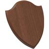 Ten Crest Scudo Legno Mdf Colore Mogano cod.EL35411 cm 20x25x1,5h by Varotto & Co.