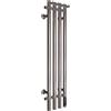 ESOP Scaldasalviette Elettrico Cromo Radiatore Scaldasalviette 95 x 26 cm 100 W Termoarredo Elettrico da Bagno Termostato WiFi Intelligente Asciugabiancheria da Parete Stendino Elettrico con 8 Ganci