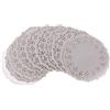 SimpleLife 200 pezzi Rotondo Pizzo Carta Tappeti Sottobicchieri Placemats Eventi Di Nozze Party Tavolo Regalo 8,9 cm