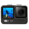 Trevi GO 2600 4K Action Cam 4K Ultra HD WiFi con Doppio Display IPS, Videocamera Subacquea Impermeabile 21m, Obiettivo 140° Wide, Ideale per Sport, Vlogging, Viaggi, Kit Accessori Incluso