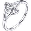PROSILVER Anello Donna Argento 925 Nodo Celtico Misura 25