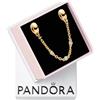 PANDORA catena di sicurezza 763515C01-05 3 gemme