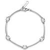 Brosway Bracciale Donna, Bracciale Rigido in Argento e Infinite White | Collezione Fancy - FIW05