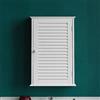 Bath Vida Home Discount®, mobiletto da Bagno con sportello Singolo, Montaggio a Parete, Bianco