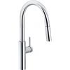 Franke Miscelatore da Incasso Cucina Monocomando Canna Girevole e Doccetta orientabile doppio getto Cromato Franke Pescara Slide-In Doccia - 115.0538.940