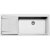 Foster 2211 051 Lavello da Incasso 1 Vasca con gocciolatoio a Sinistra 1173 x 513 mm Semifilo Serie KE semifilotop Acciaio Inox 2211051