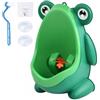 Aomhrek Addestramento Al Vasino Per Ragazzi, Pipi In Piedi, Orinatoio Sospeso Per Bambini, Vasetto Bambini (Verde)