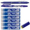 PILOT Speciale pacchetto Pilot Frixion punta a sfera (0,7), 18 ricariche, 6 set da 3 pezzi blu e 1 Frixion Ball blu e un Frixion remover originale di colore blu, Maxi Volume Pack, blau, 1