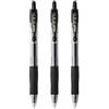 PILOT G-2 - Penna retrattile a punta fine da 0,7 mm, confezione da 3, colore: Nero