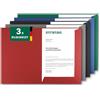 STRATAG Portalistino A4 in rosso rubino//disponibile in 7 colori//direttamente dal produttore Stra giorno®//multiuso per la tua offerte, exposés, progetti o negozio berichte