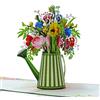 CUT POPUP.COM CUTPOPUP Annaffiatoio - Biglietto Auguri Compleanno, Biglietto festa della Mamma, Biglietto Compleanno, Biglietto Pop Up (Watering Can IT