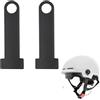 FIBOUND 2 Pezzi Motorcycle Helmet Lock,e Proteggi i Caschi Con La Chiusura a Cinghia Resistente, Ideale Per Gli Accessori Dei Motociclisti (Nero)
