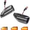 Hacreyatu Dinamici LED Indicatore di direzione laterale per Dacia Sandero 2 Logan 2 Duster 2 Renault Stepway
