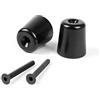 MOTO NOSTRA Set di pesi per manubrio 282 g, nero opaco, compatibile per Vespa GT/GTL 125-200, GTS 125-300, GTV 125-300, Piaggio Beverly 125-500