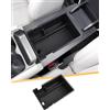 YEE PIN Compatibile con BYD Atto 2 2025 2026 2027, contenitore per console centrale, bracciolo centrale, organizer per vano portaoggetti, con tappetino antiscivolo, per accessori BYD Atto 2 Yuan Up