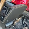 Midimttop, prese d'aria per moto, coperchio laterale, carenatura anteriore, deflettore aria, serbatoio gas, tappo serbatoio olio, Replacement for CB650R CB 650 R 2019-2023 (Nero opaco)