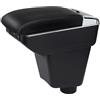 YJYWZH per Renault Clio 4 Captur Bracciolo Doppio Strato Console Bracciolo Scatola con Portabicchierii