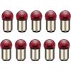 SOFOC 1157 P21/5W BAY15D Lampadina Rossa G18 12V 10W per Luci Posteriori/Freno Combinate Auto/Moto Anabbagliante/Abbagliante Non-Polarità 10pcs
