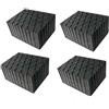 Generico Tamponi in Gomma per Ponti Sollevatori, Kit 4 Pezzi, Compatibili con OMCN, RAVAGLIOLI, WERTHER, H60 PRODUZIONE ITALIANA MISURA 160X120X60MM