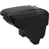 YJYWZH Compatible with Peugeot 2008 Braccioli Peugeot 208 2019-2024 Bracciolo Doppio Strato Auto Console Centrale Scatola Portaoggetti Supporto del Braccio Interni Parti e Accessori