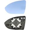 Ali2 Riscaldabile, asferico, adatto per specchietto retrovisore asferico per Volkswagen Golf 7 per 5G0857521, lato sinistro del conducente