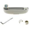 CDEFG Auto Custodia per Occhiali ABS Auto Anteriore Sunglasses Holder Box per Volvo XC90 V60 Portaocchiali Auto (Grigio)