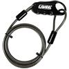 Lampa 90596 Portex, Lucchetto antifurto con Cavo di Sicurezza - 150 cm