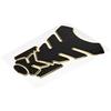 KIMISS 3D Moto Gas, Sticker Pad Protector Decorazione Paraserbatoi per Olio Serbatoio Carburante Pad Oro Fit (BlackGold) (oro nero)