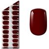 Miss Sophie Press On Nails Burgundy Press On Nails Short Square Unghie finte 1 x 32 pz.