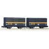Tenshodo Z Gauge 84011 WAM90000 Express Set di 2 auto A