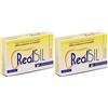 RealSIL BIPACCO Integratore Antiossidante con Vitamina E e Cardo Mariano 2x40 Capsule