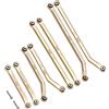 INJORA 8PCS Telaio 4 Link per Axial SCX24 Gladiator Power Wagon